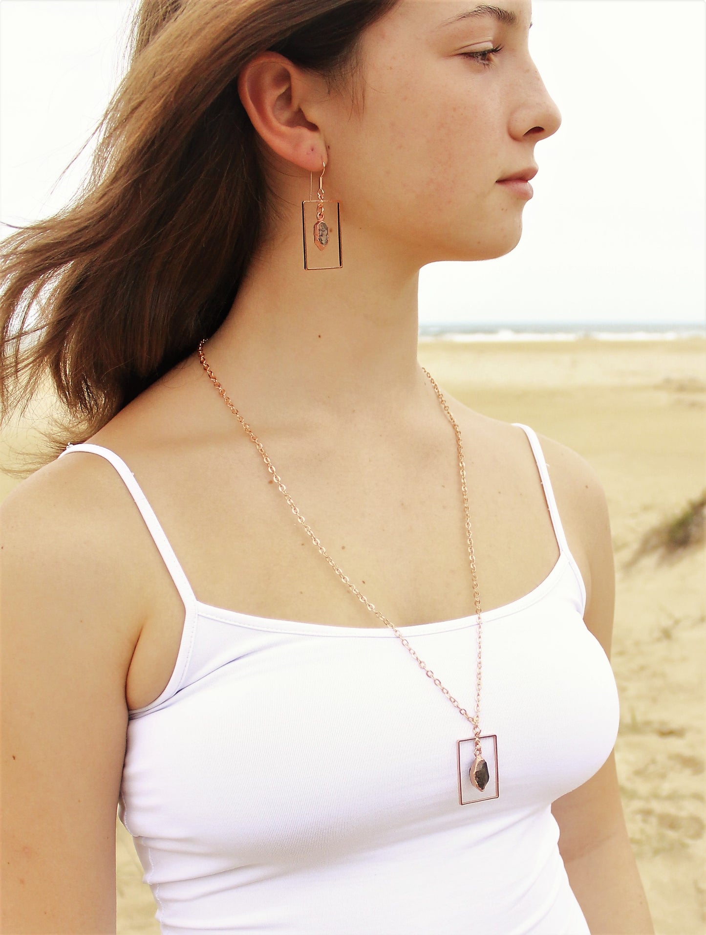 Herkimer Diamond Rectangle Set