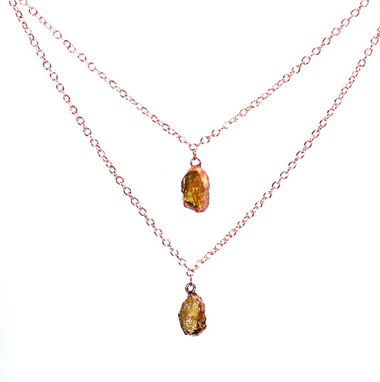 Large Citrine Necklace