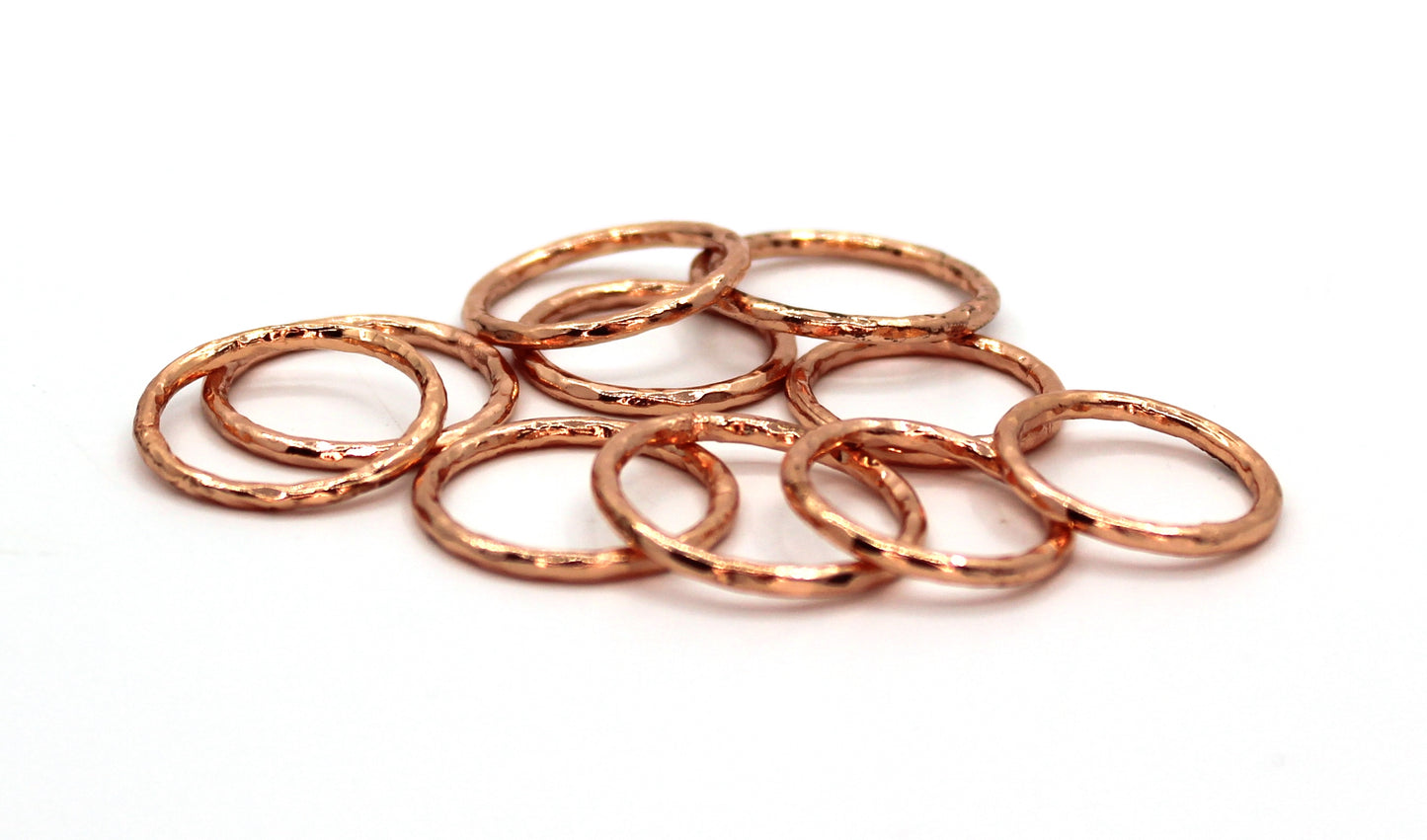 Copper stacking ring