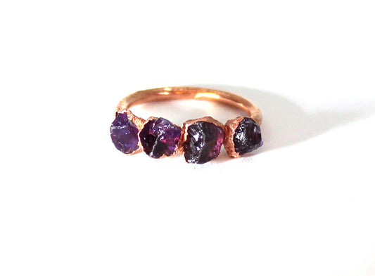 Amethyst Eternity Ring