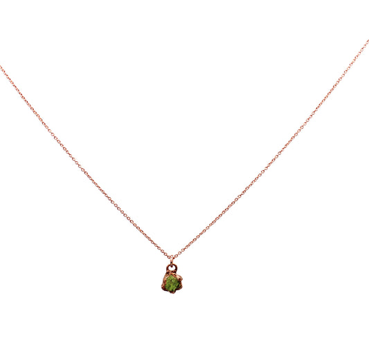 Small Peridot Necklace