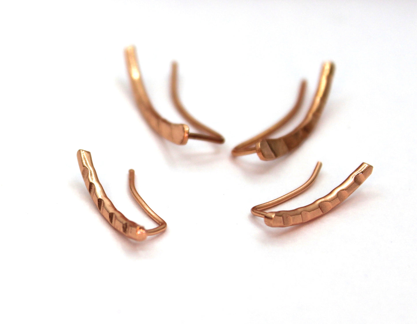 Ear climber studs