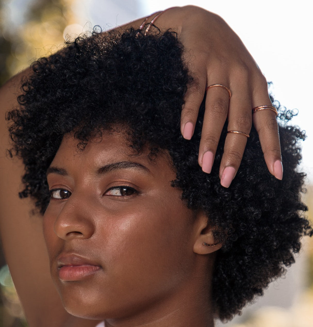 Copper stacking ring