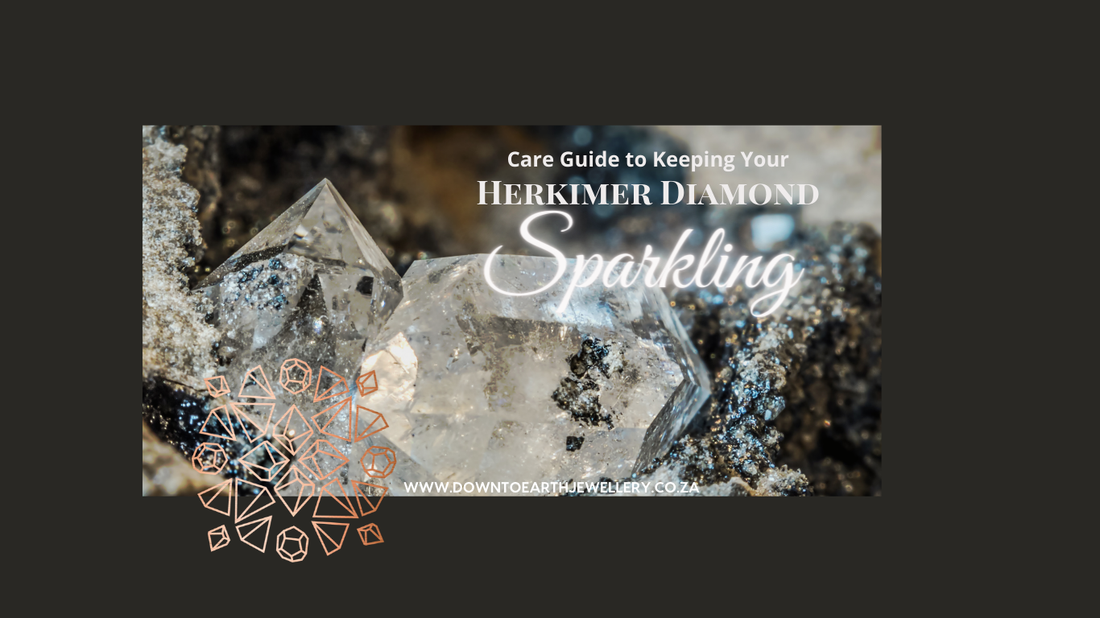 raw and natural herkimer diamond crystal image