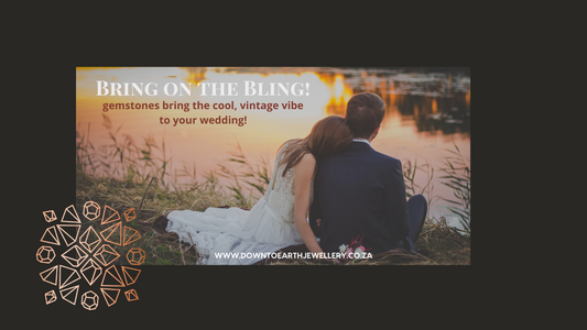 an image of a boho inspired bride and groom overlooking a lake in the sunset