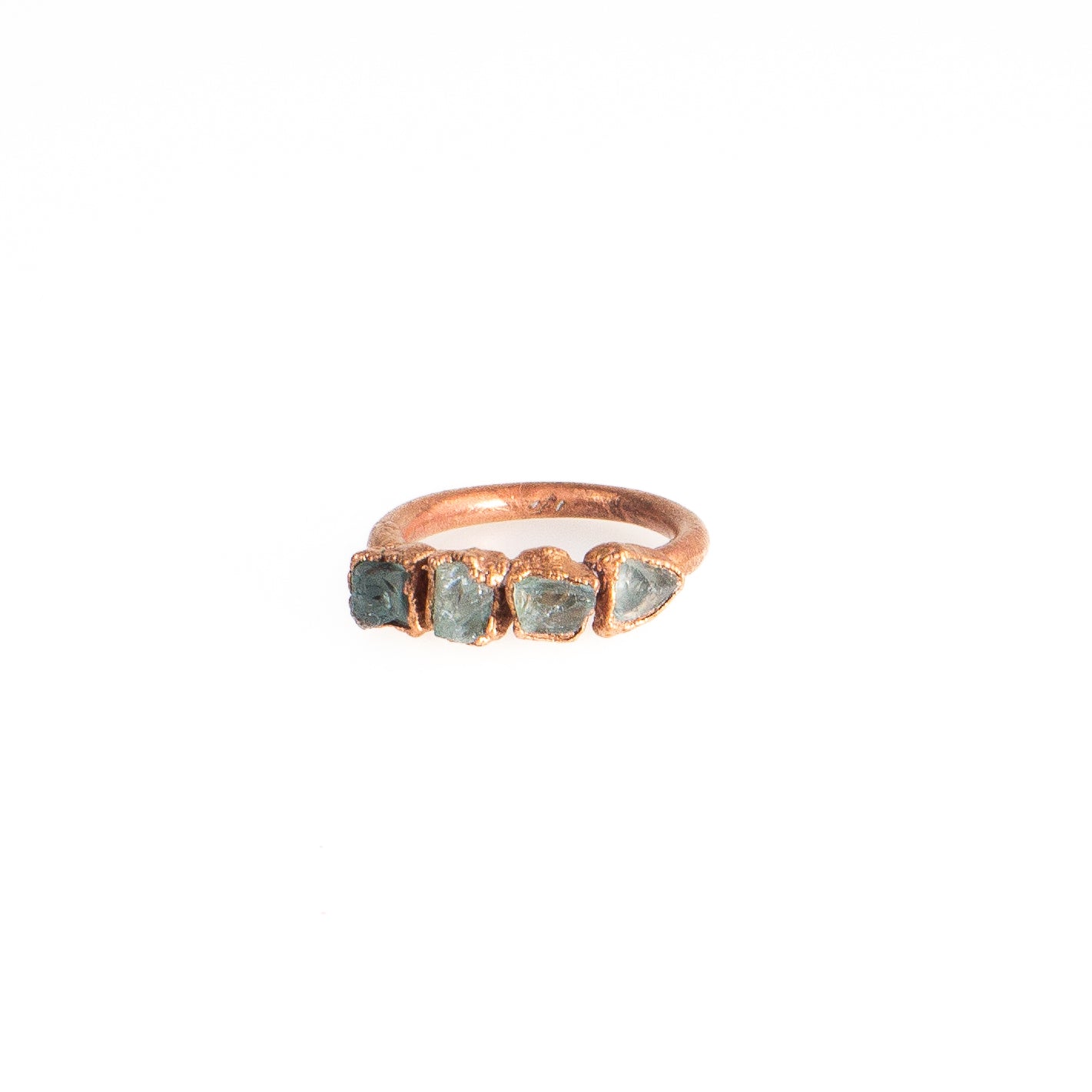 Aquamarine Eternity Ring (March Birthstone)