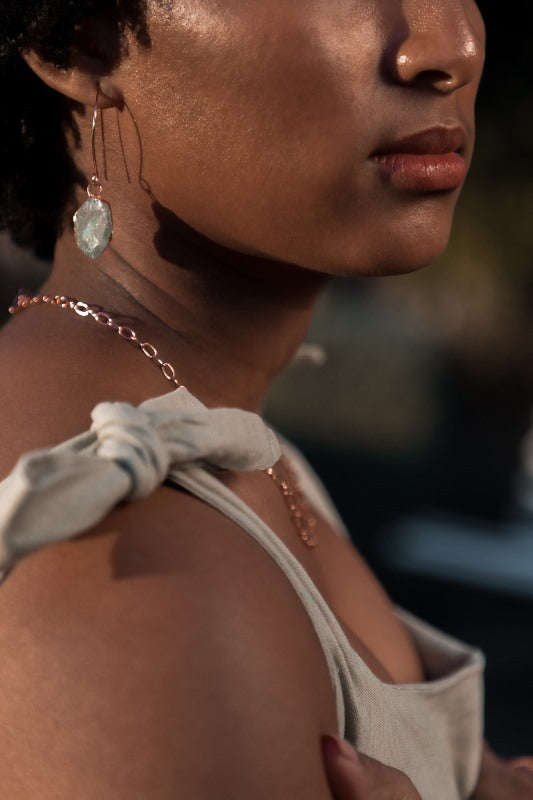 Birthstone Dangly Earrings