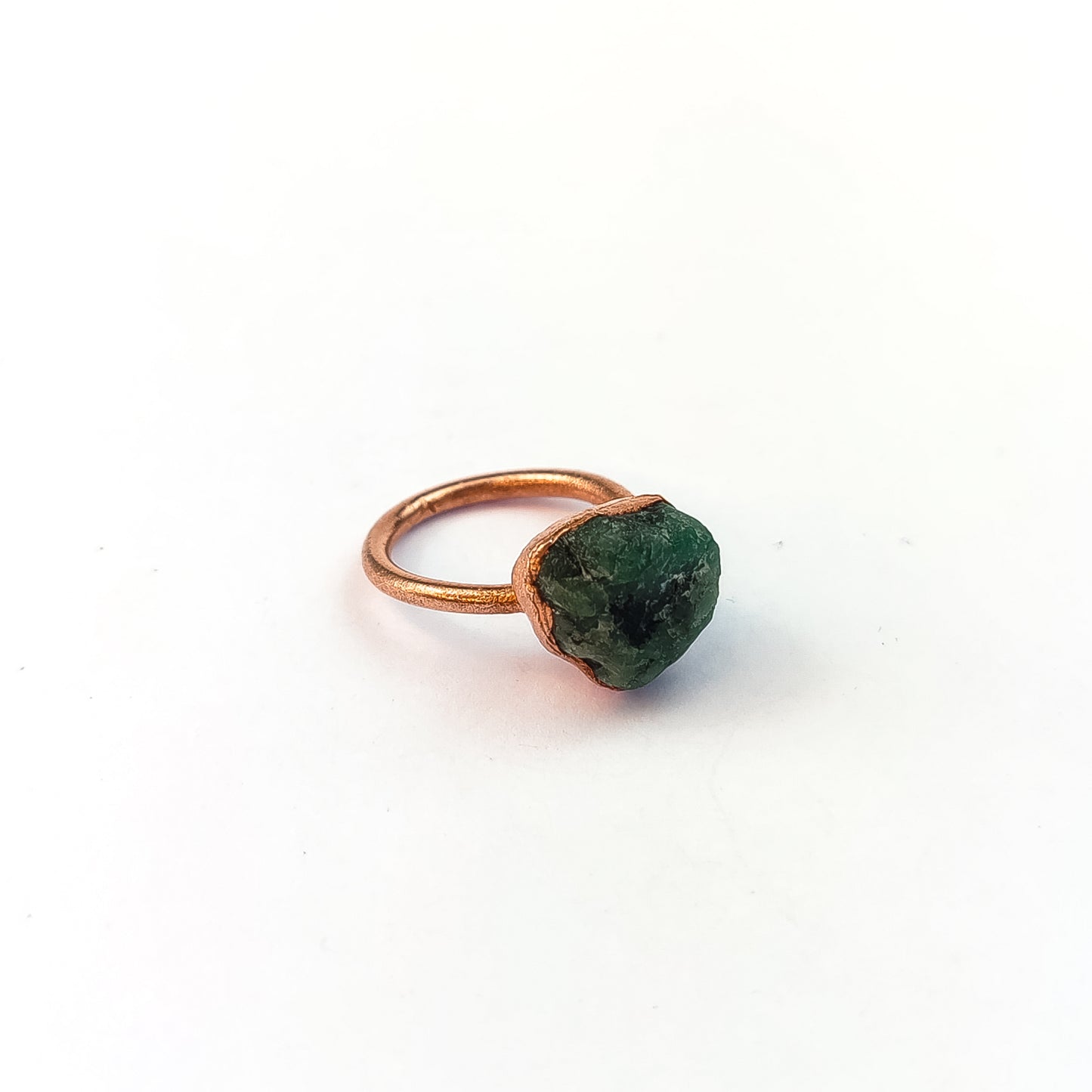 Large Emerald Solitaire Ring