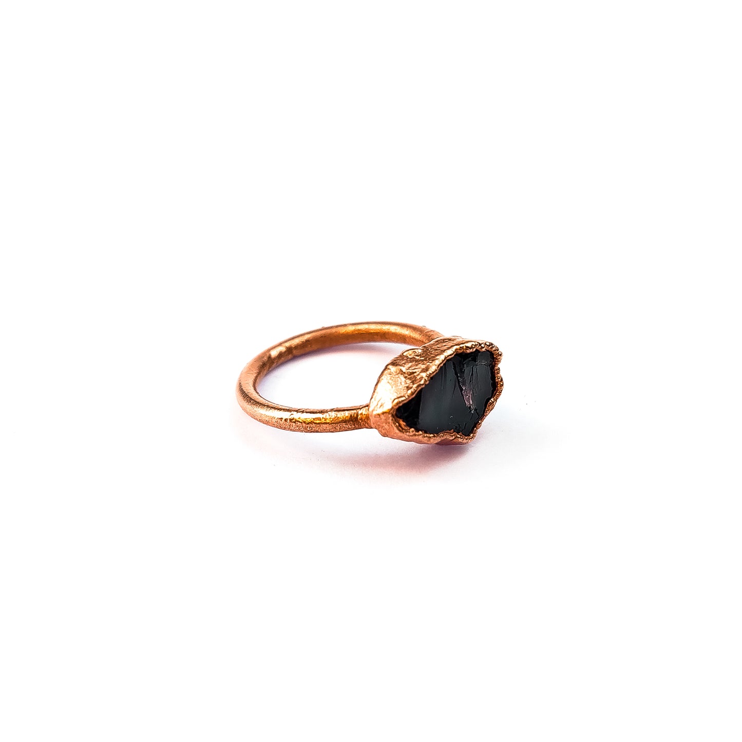 Large Red Garnet Solitaire Ring