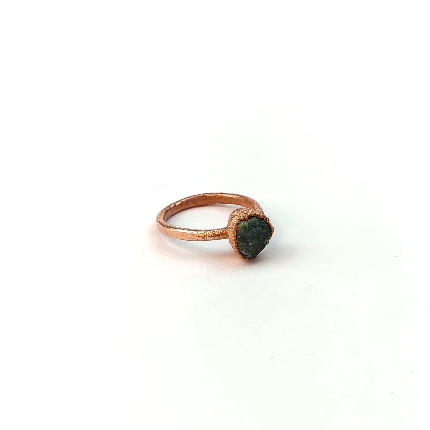 Small Emerald Solitaire Ring