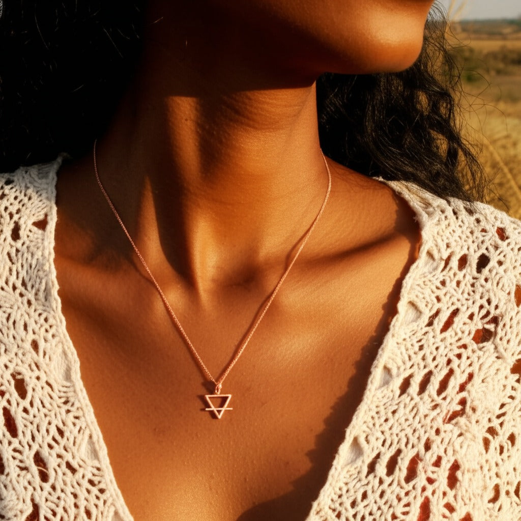 Small Earth Necklace