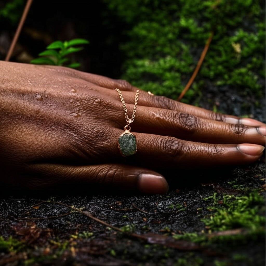 Large Emerald Necklace