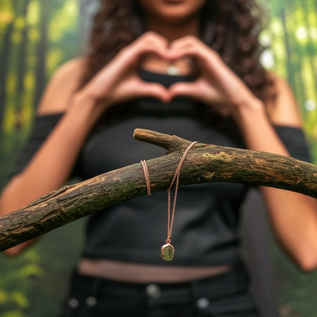 Large Emerald Necklace