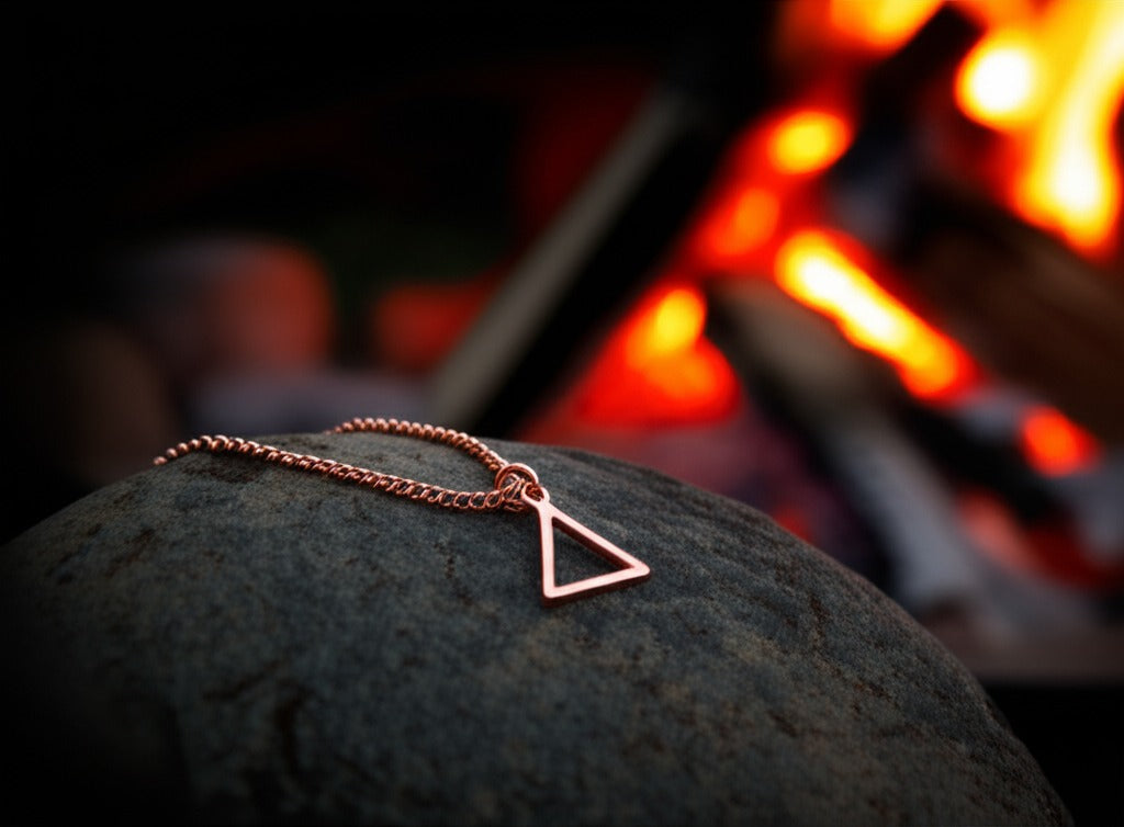 Small Fire Necklace