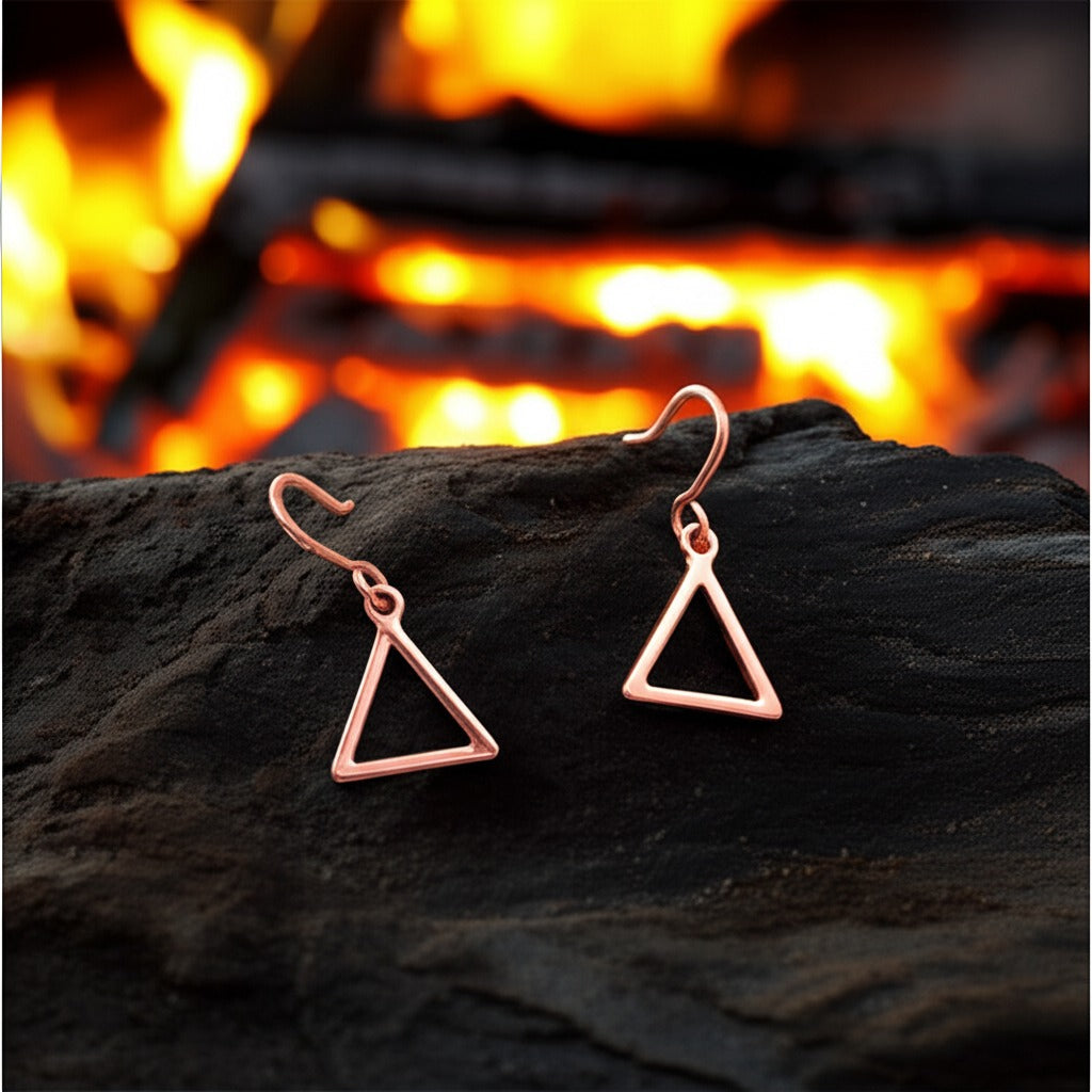 Small Fire Earrings