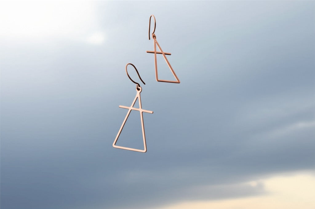 Large Air Earrings