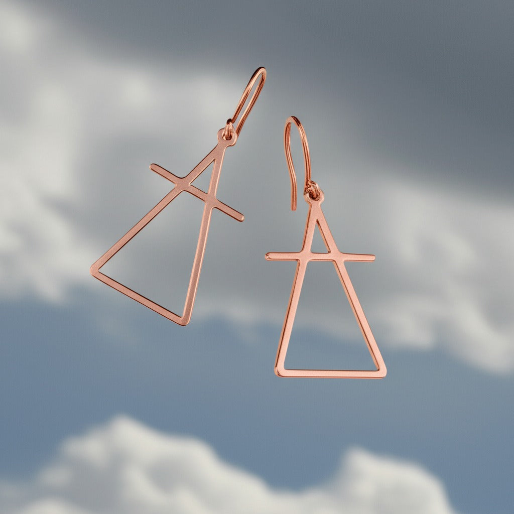 Large Air Earrings