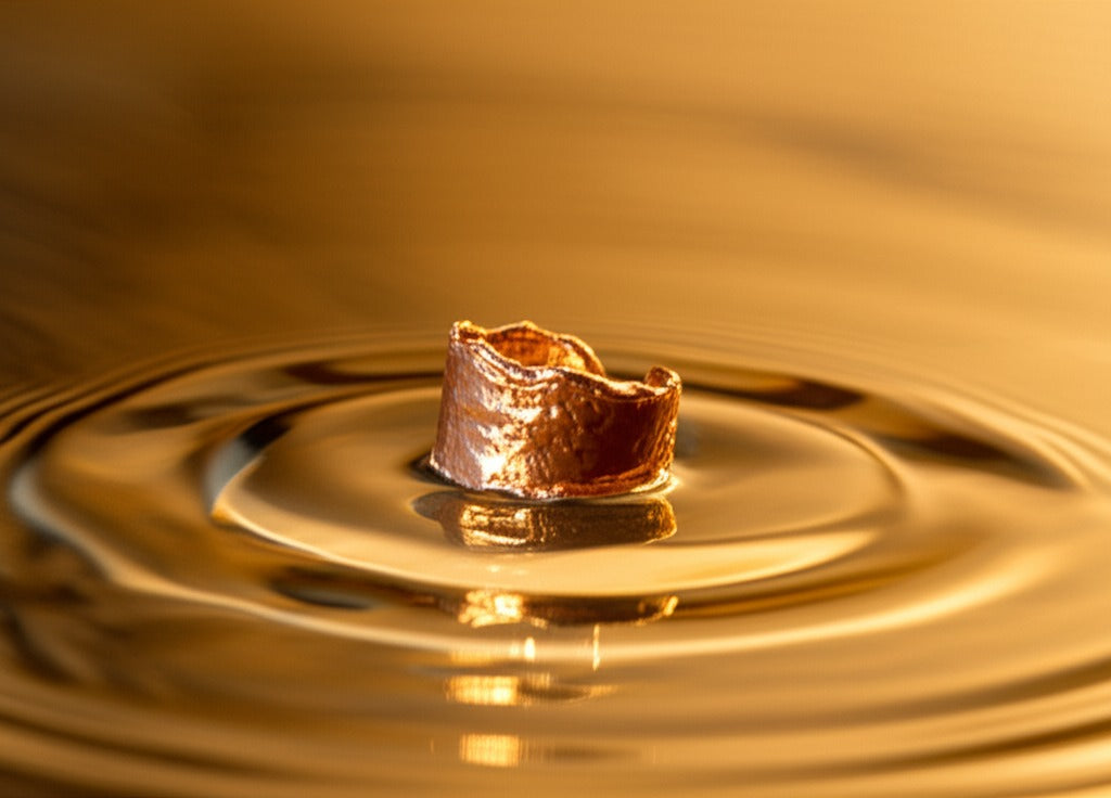 Organic Ripple Ring