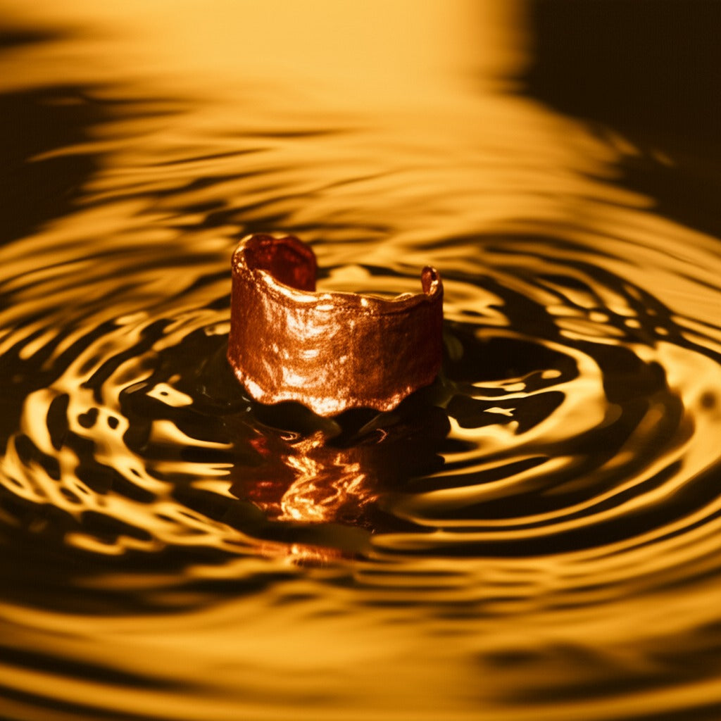 Organic Ripple Ring