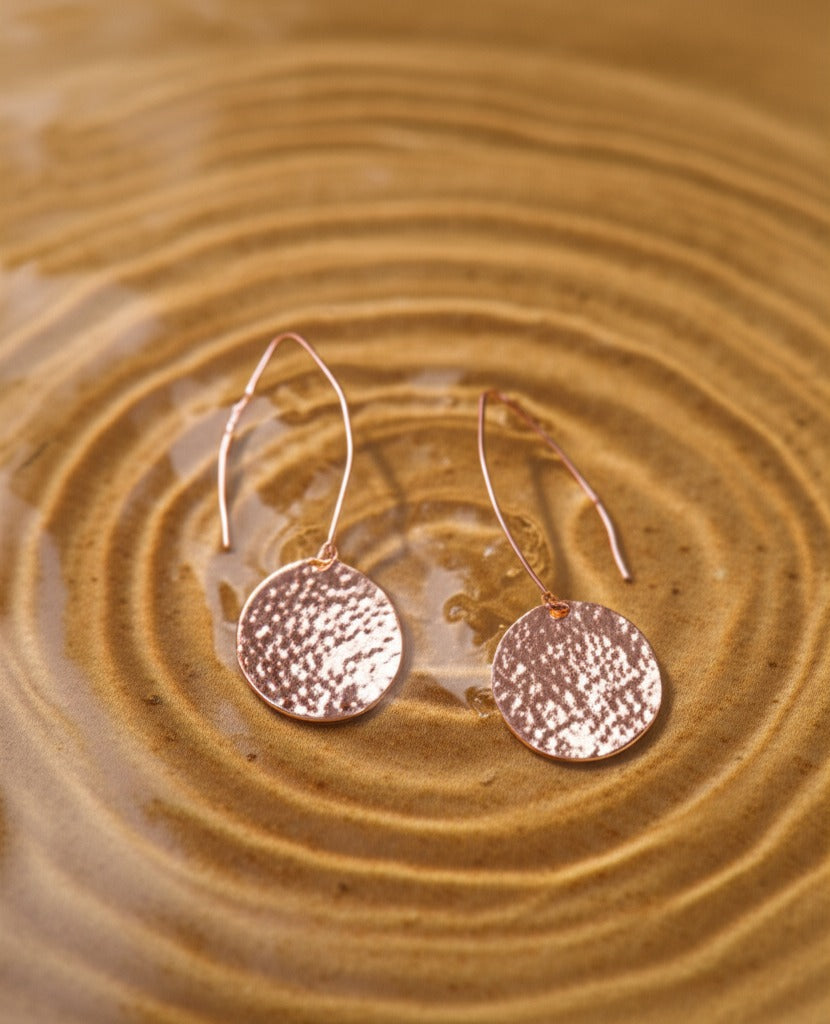 Large Ripple Earrings
