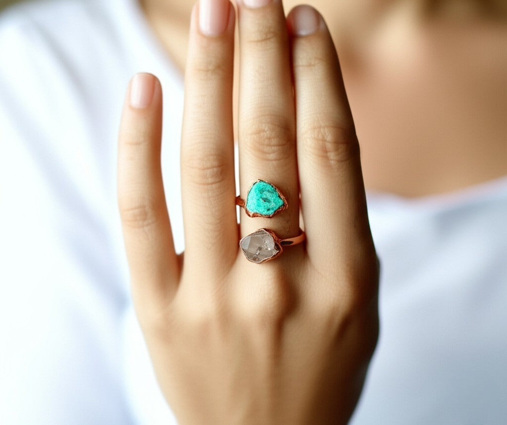 Chosen Stones Large Open Ring