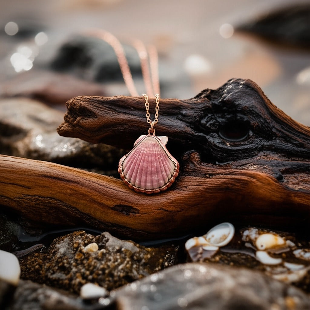 Scallop Shell Pendant