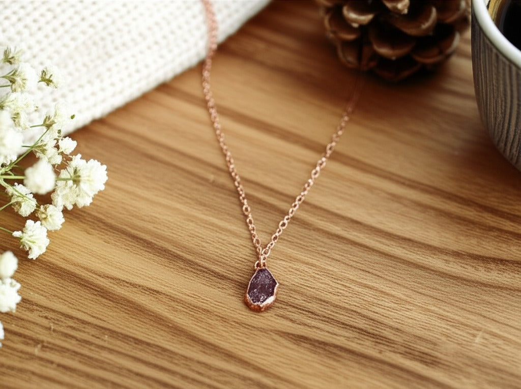 Large Ruby Necklace