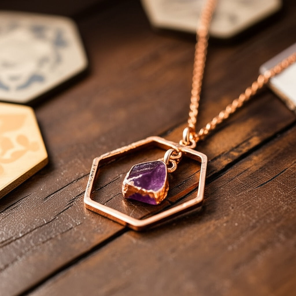 Hexagon Necklace