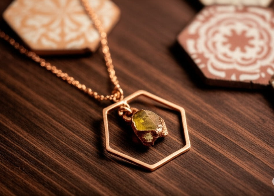 Hexagon Necklace