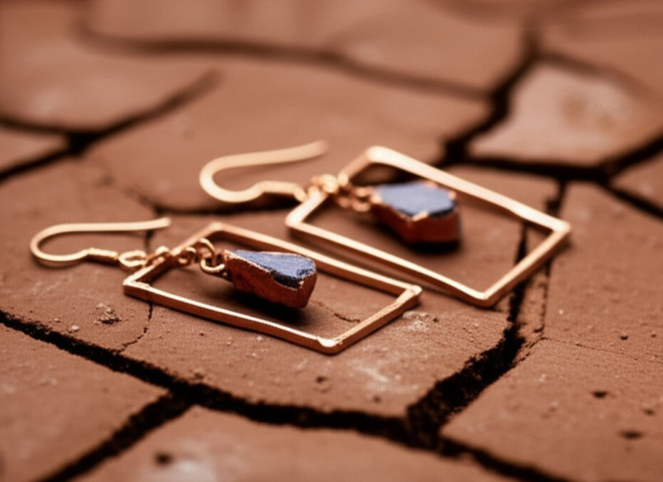 Rectangle Earrings