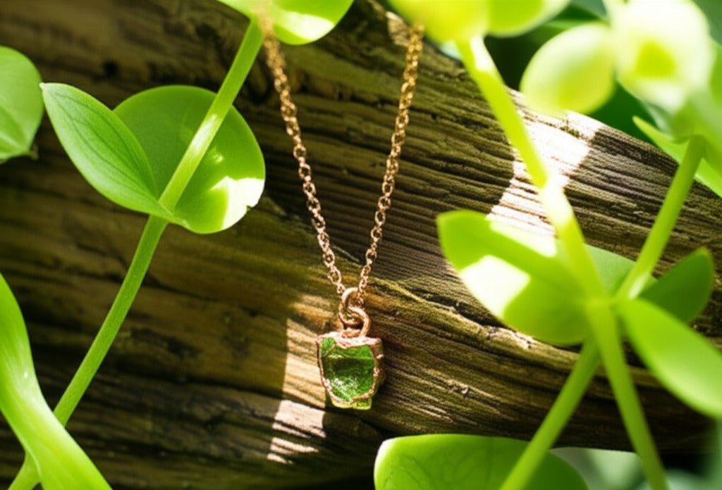 Small Peridot Necklace