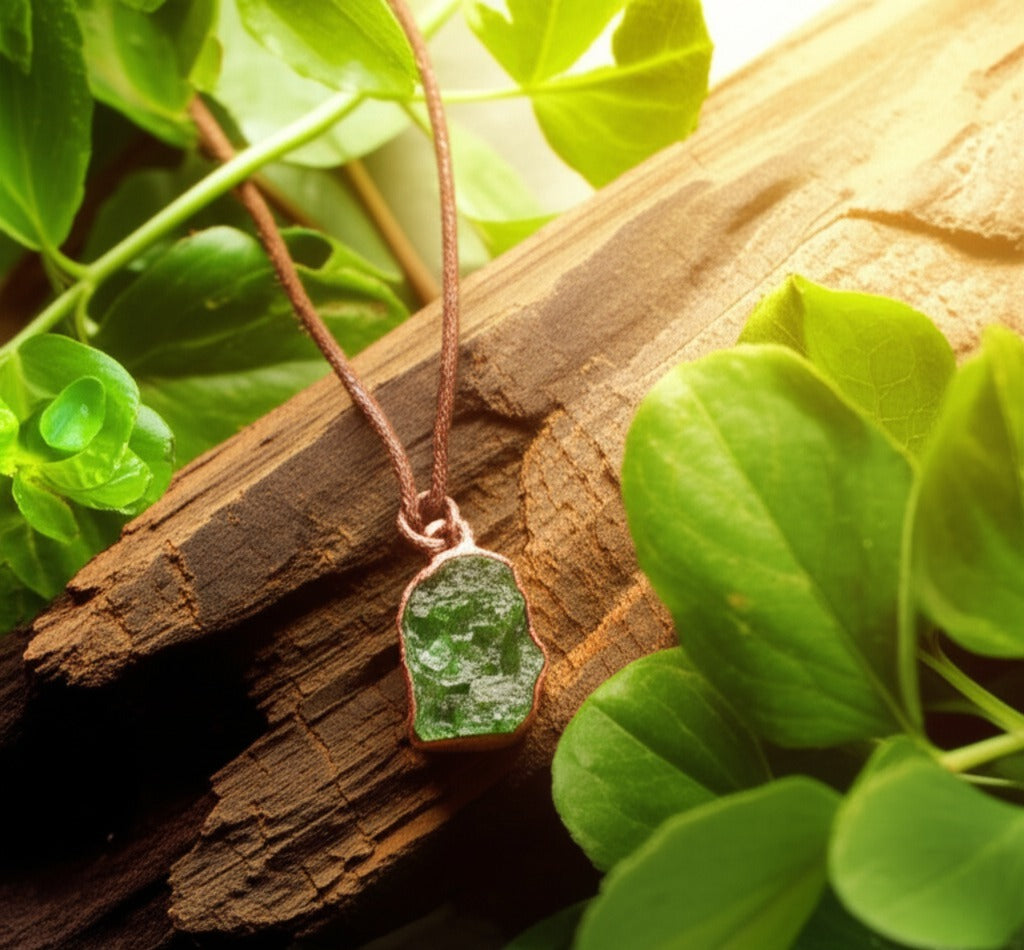 X Large Peridot Pendant