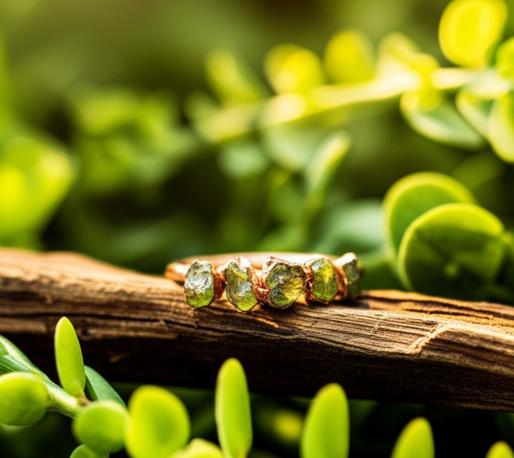 Peridot Eternity Ring