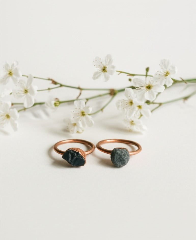 Small Sapphire Solitaire Ring