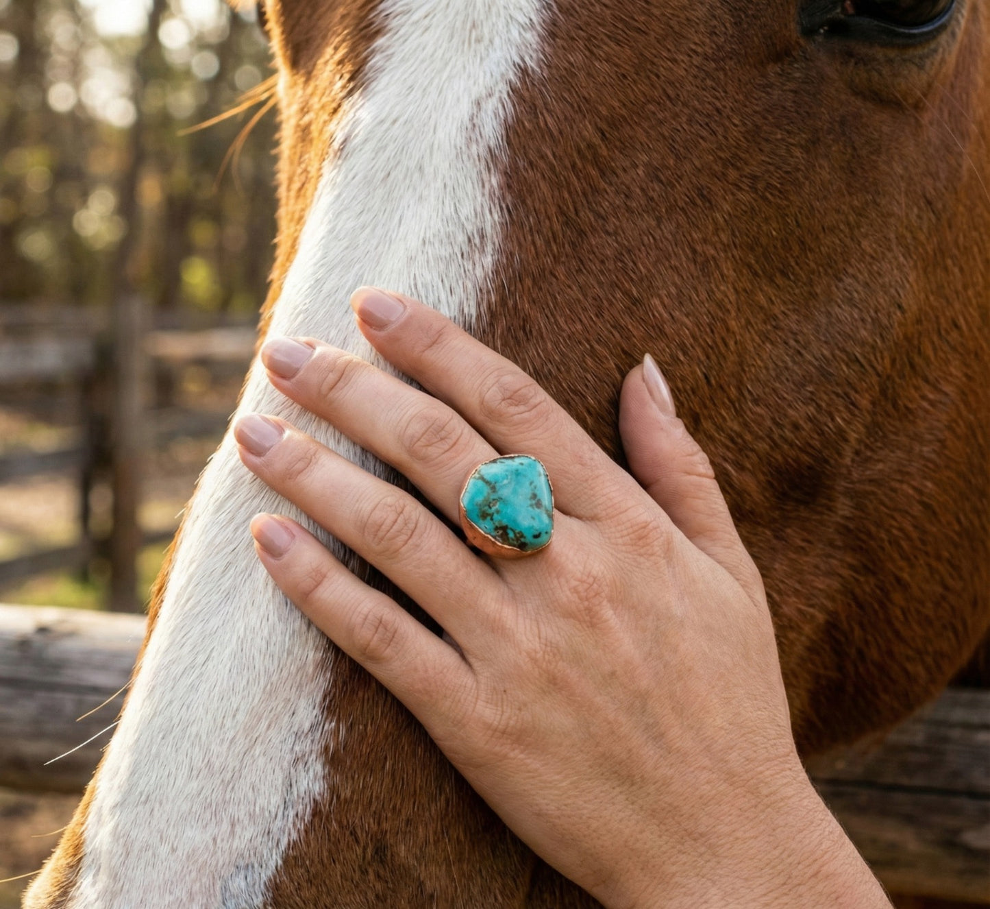 X Large Turquoise Ring