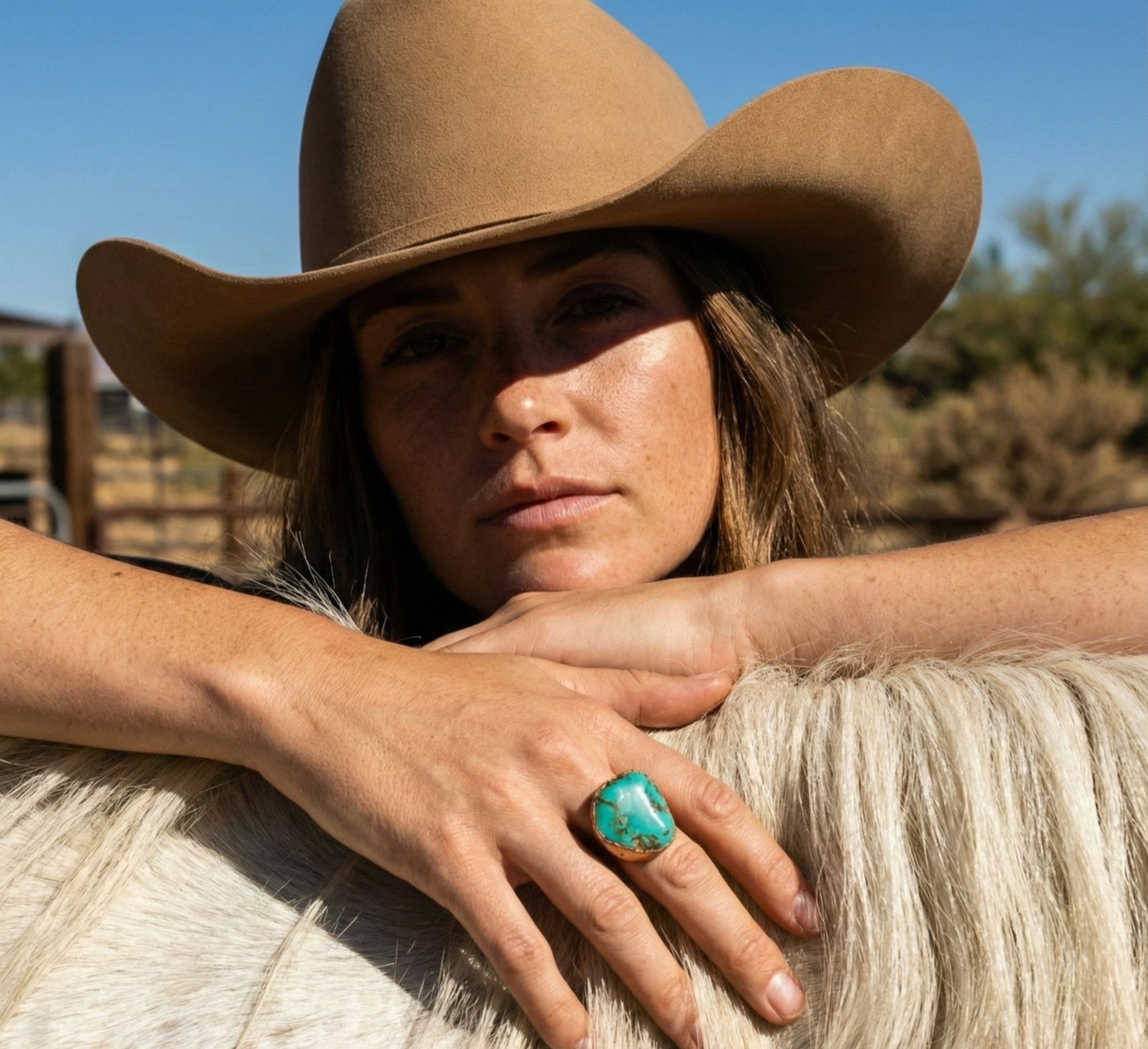 X Large Turquoise Ring
