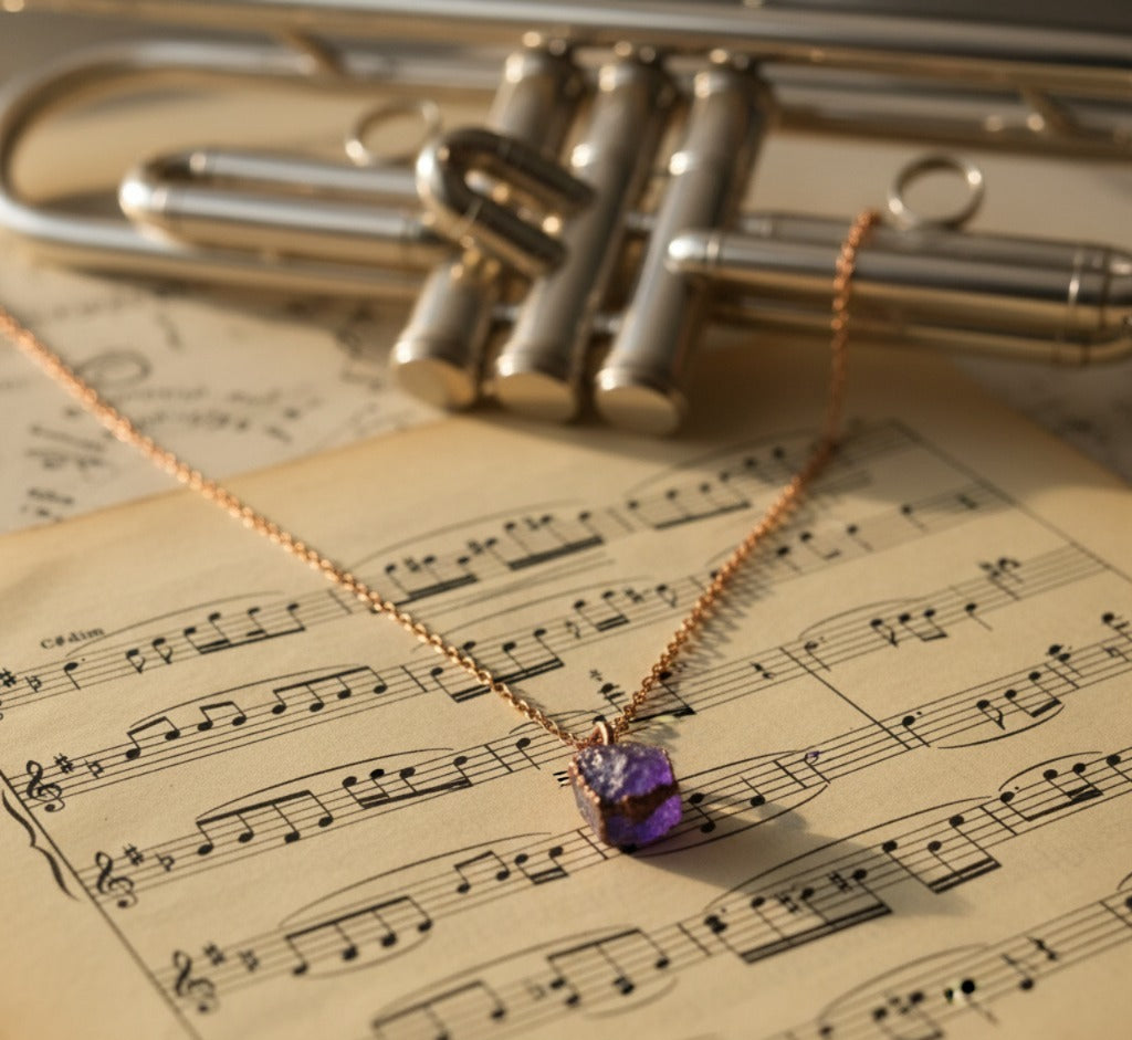 Small Tanzanite Necklace
