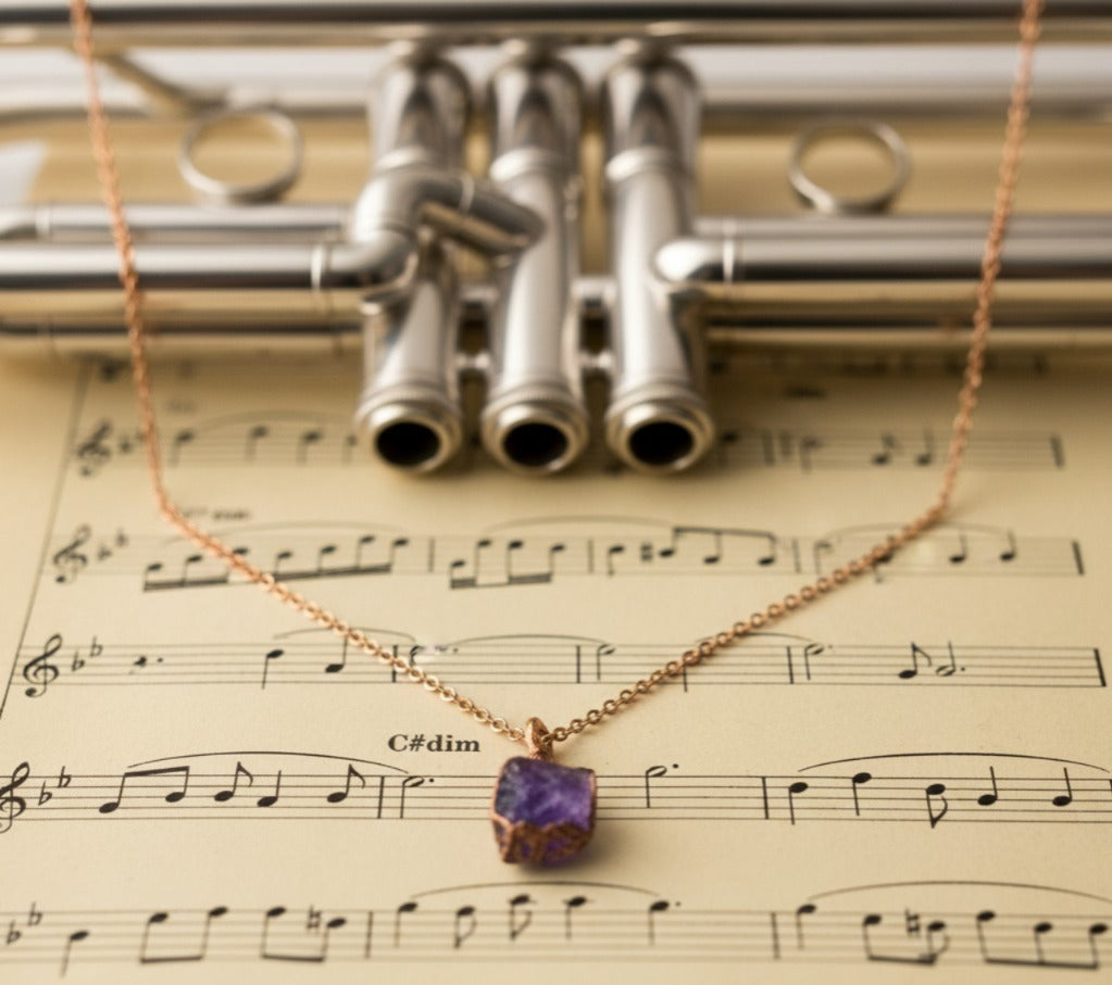 Small Tanzanite Necklace