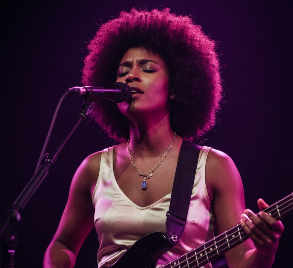 Large Tanzanite Necklace