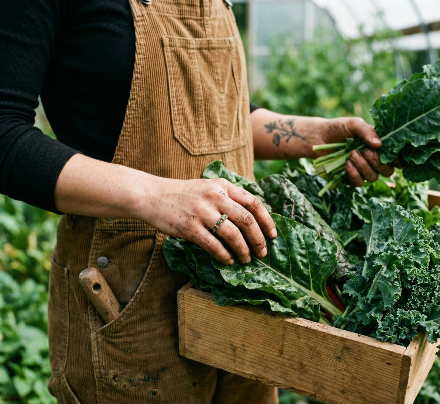 Green Garnet Eternity Ring