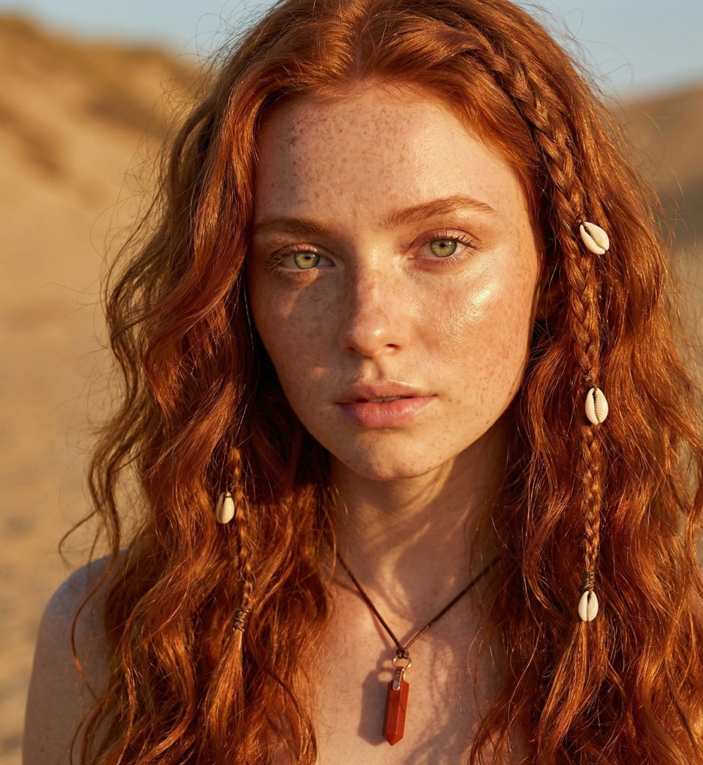 Large Elemental Point Pendant