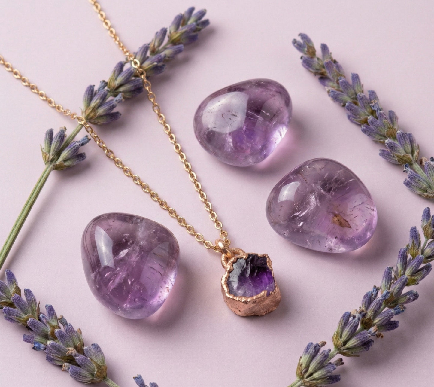 Small Amethyst Necklace