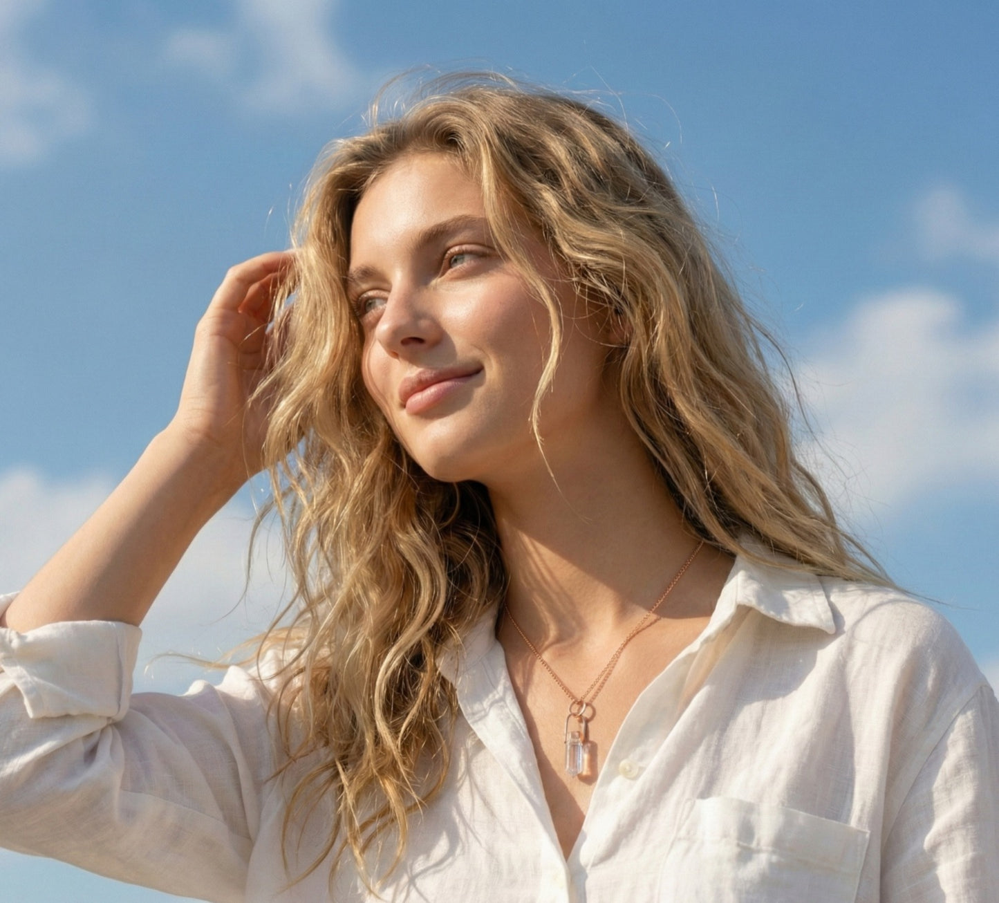 Medium Elemental Point Pendant