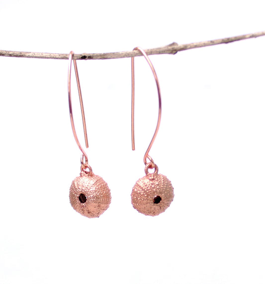 Plain Copper Earrings – Down to Earth Jewellery