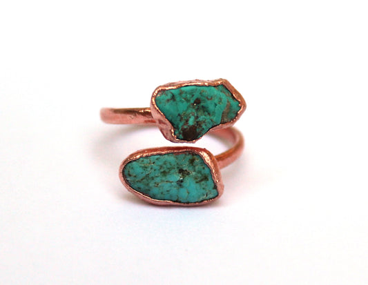 Large Open Turquoise Ring