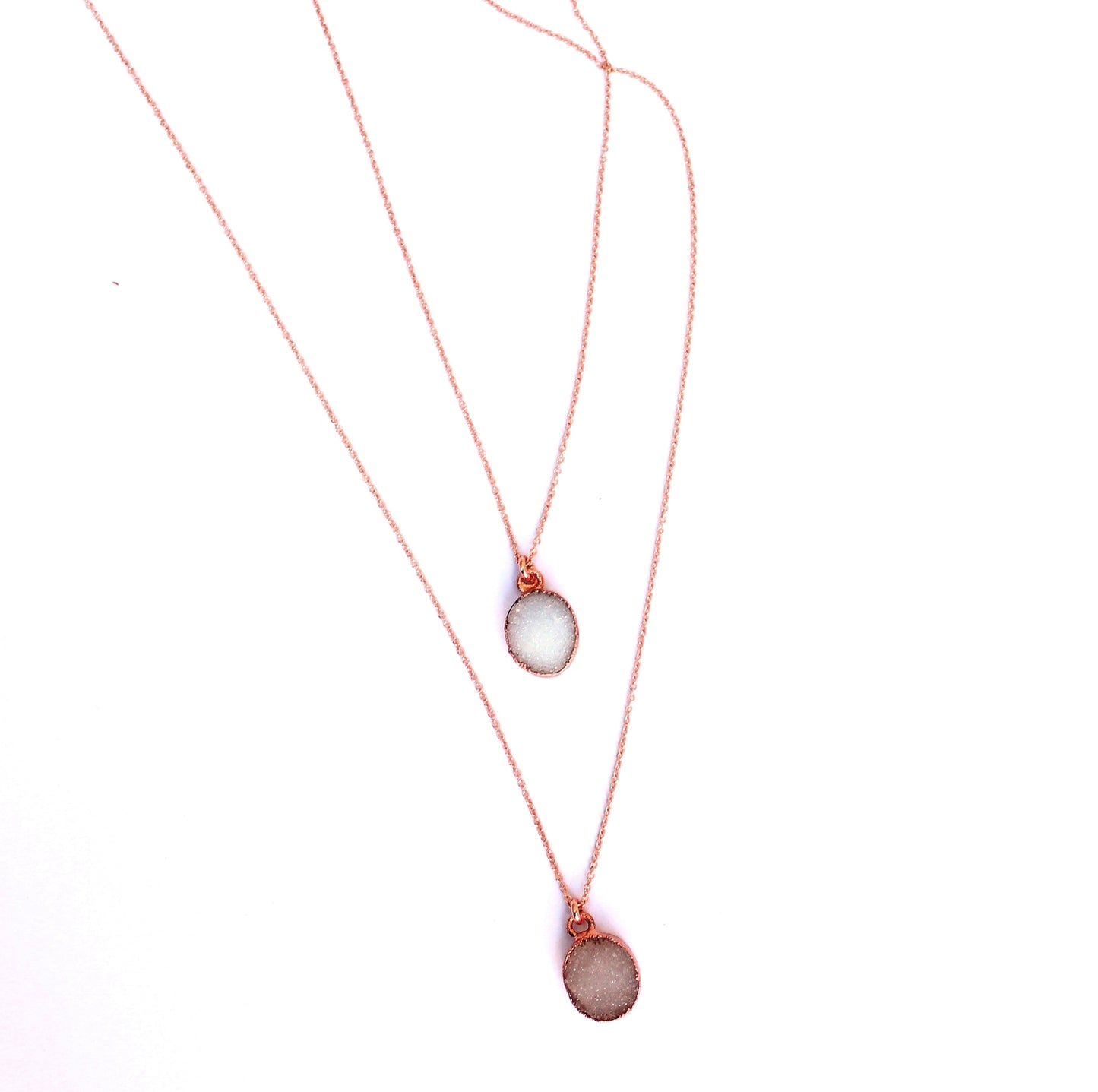 Druzy Necklaces