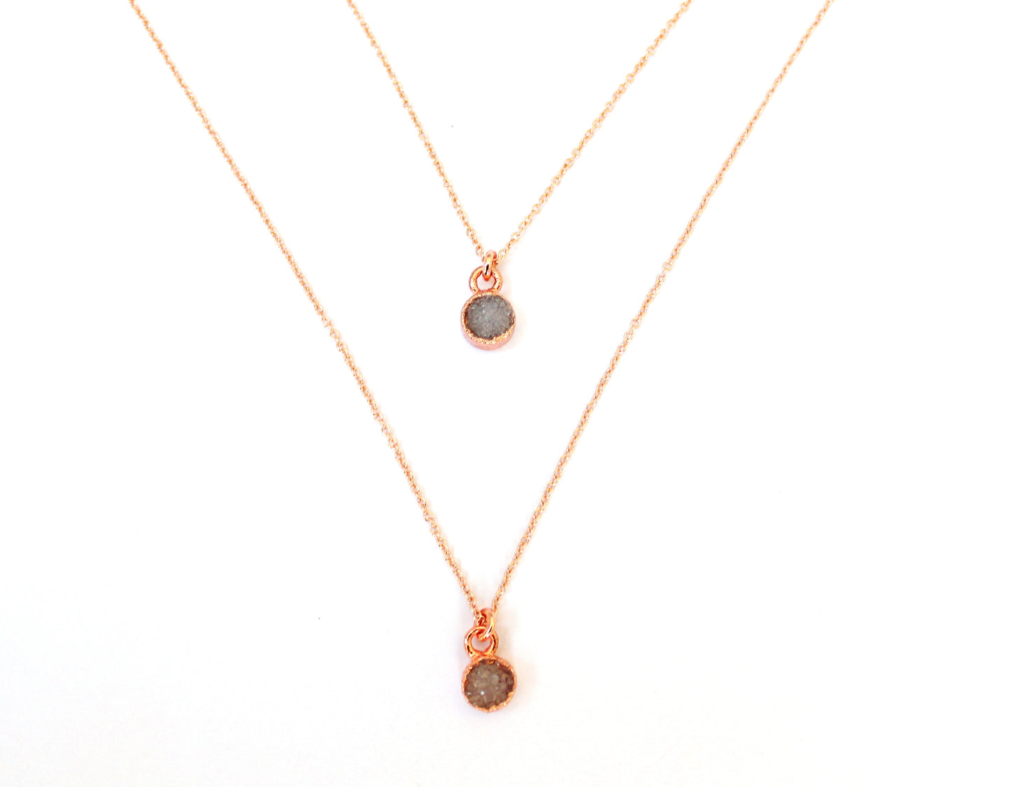 Druzy Necklaces
