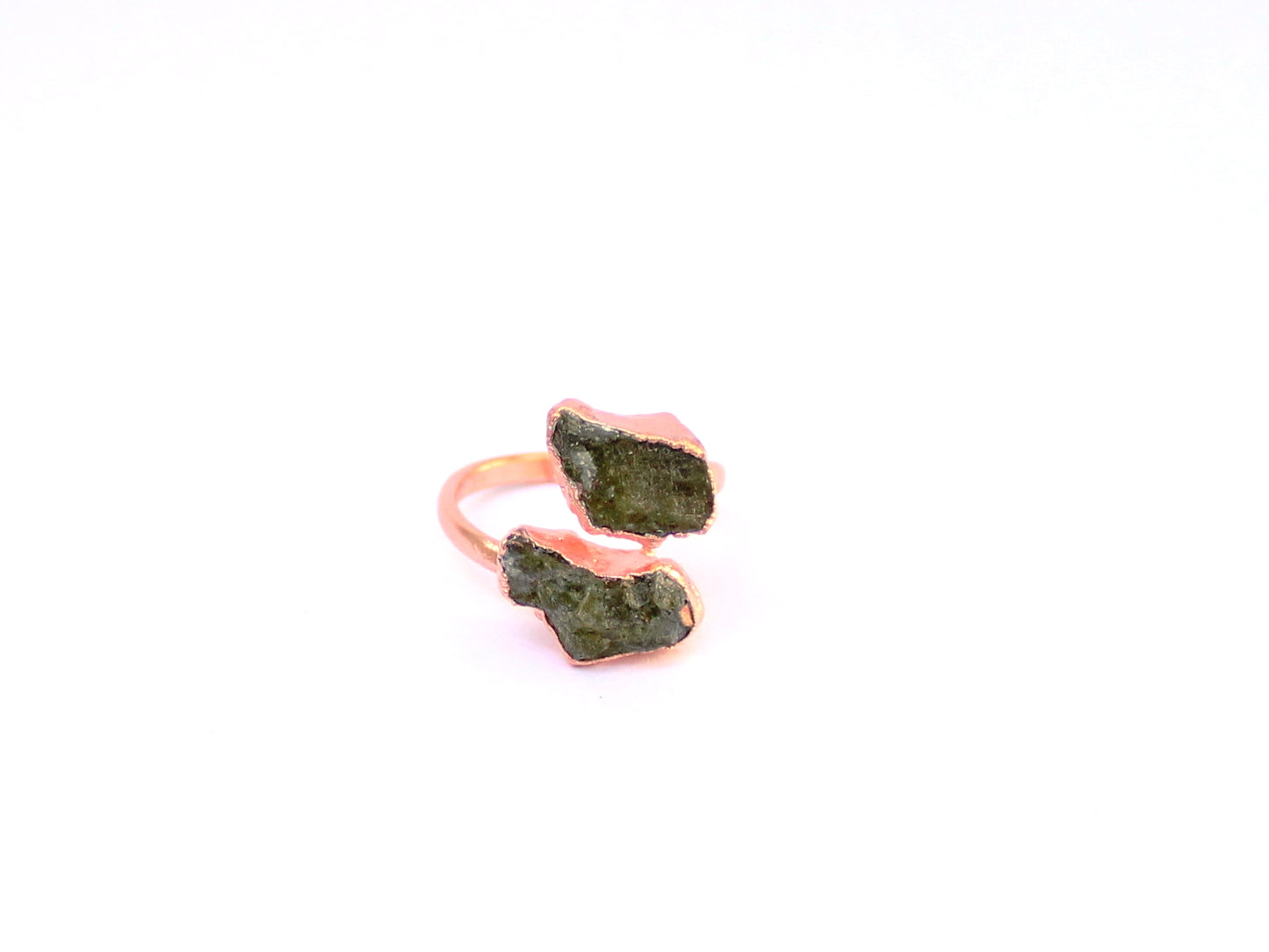Large Open Peridot Ring (August Birthstone)