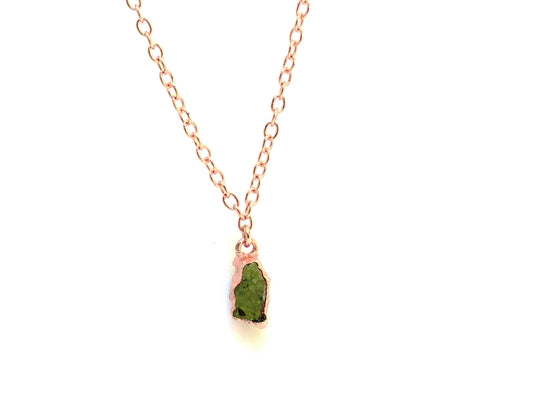 Large Peridot Necklace (August Birthstone)