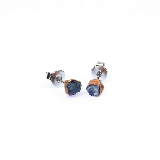 Small Sapphire Stud Earrings (September Birthstone)